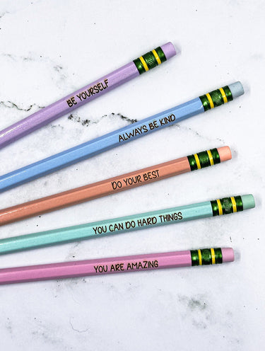 Personalized Pencils, Custom Pencils, Pencils, Back to school supplies, Custom Name Pencil, Personalized Name Pencil, Pastel Pencils